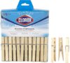 Clorox Wood Clothespins Value Pack – 50 Clips