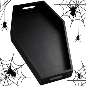 Chunful Wood Coffin Tray Halloween Charcuterie Board