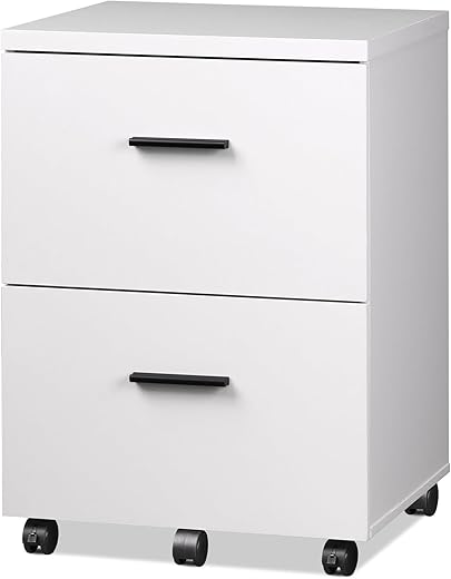 DEVAISE Wood Vertical File Cabinet