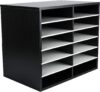 EasyPAG Wooden Literature Organizer, 12 Slots