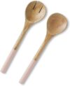 Folkulture Wooden Salad Servers, 12-Inch Spoon And Fork Set