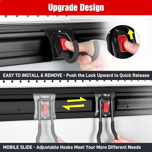 WORKPRO Garage Storage Tool Organizer Wall Mount - Image 3