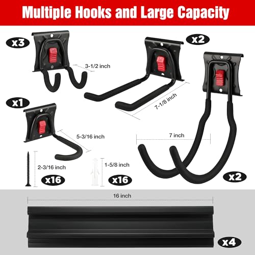 WORKPRO Garage Storage Tool Organizer Wall Mount - Image 5