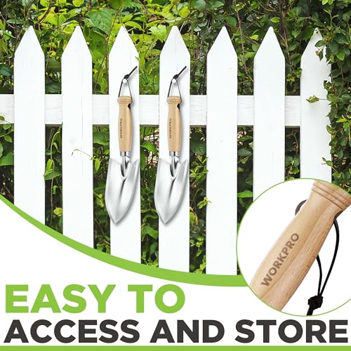 WORKPRO Garden Hand Trowel, Stainless Steel Shovel - Image 5