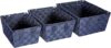 Whitmor Woven Strap Storage Baskets, Set of 3