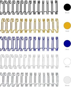 RAYSON WR32159M Wire Binding Spines, Multicolor
