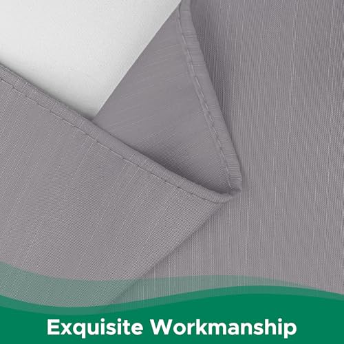 Wrap Around Bed Skirts Queen, Silver - Image 5