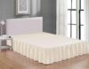 Sheets & Beyond Wrap Around Microfiber Bed Skirt, Queen