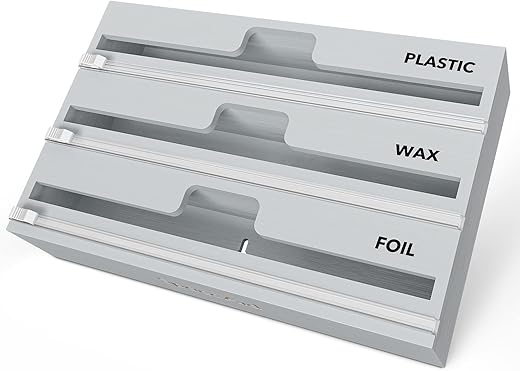 SpaceAid Wrap Organizer With Cutter And Labels
