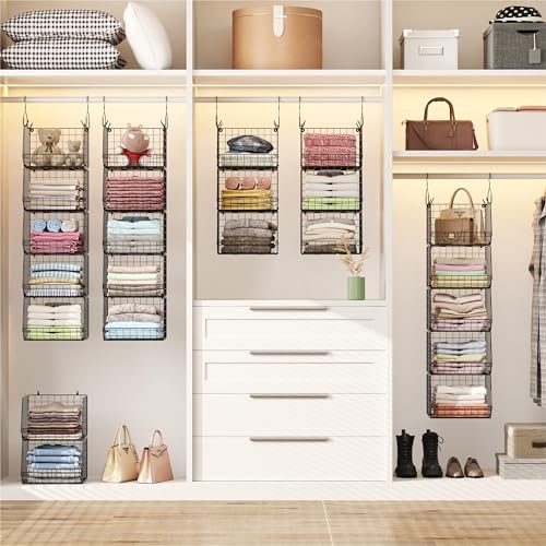 X-cosrack 5 Tier Closet Hanging Organizer - Image 2