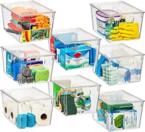 ClearSpace X-Large Plastic Storage Bins With Lids