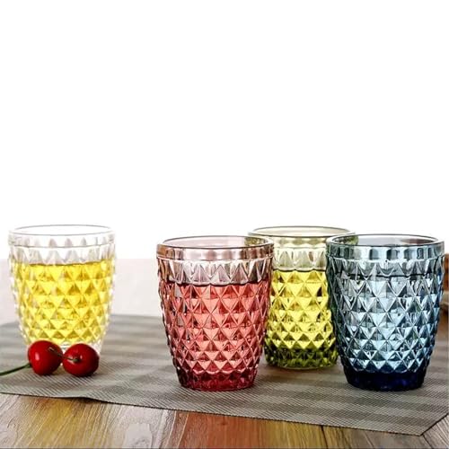 XKXKKE Colorful Cute Drinking Glasses Set - Image 3