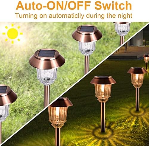XMCOSY+ Solar Pathway Lights - 6 Pack - Image 2