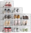 Fkprorjv XX Large Shoe Storage Box Organizer