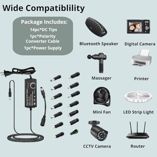 YANZHI Adjustable Power Supply 3V~24V 3A - Image 4