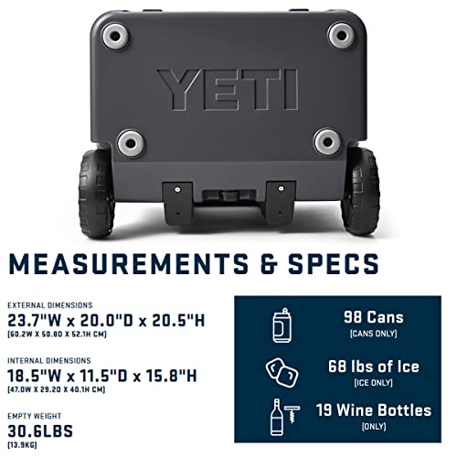 YETI Roadie 60 Wheeled Cooler With Handle - Image 4