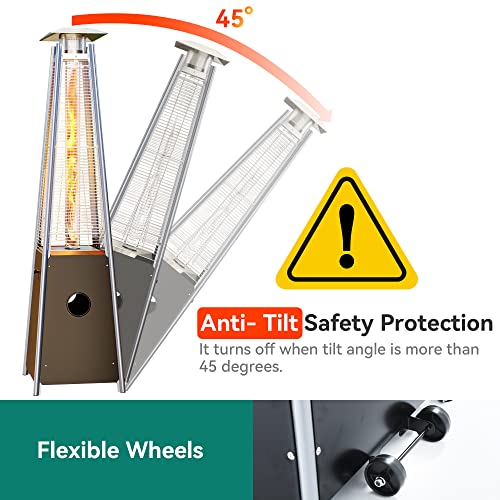 YITAHOME 48,000 BTU Outdoor Pyramid Heater - Image 3
