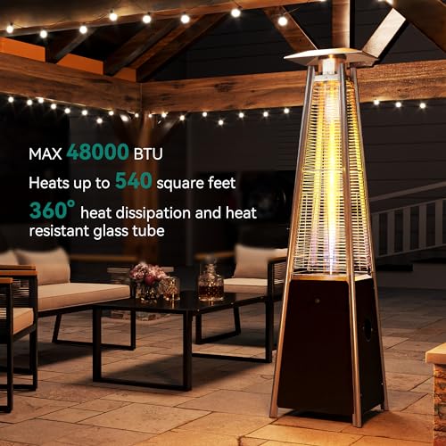 YITAHOME 48,000 BTU Outdoor Pyramid Heater - Image 2