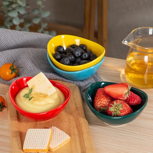 YUN TAO Ceramic Dessert Bowls Set - 4 Ounce - Image 3