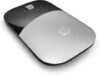 HP Z3700 Silver Wireless Mouse, 1200 DPI