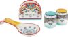 Euro Ceramica Zanzibar Vibrant Ceramic Tableware Set