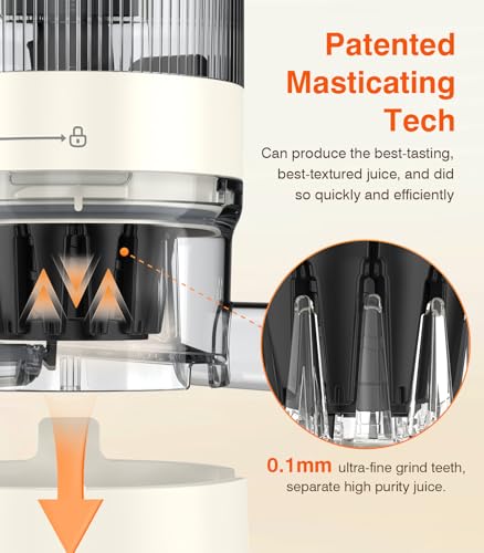 Zasmira Cold Press Juicer With 5" Chute - Image 4