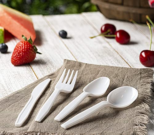 Zeml ZEML Medium-Weight Disposable Plastic Silverware - Image 4