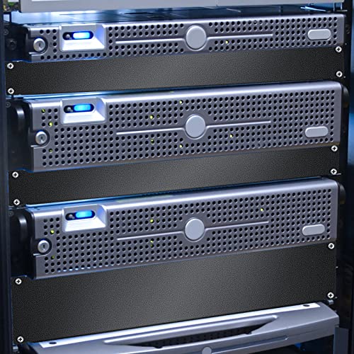 Zhengmy 3 Pieces Metal Rack Mount Filler Panel Kit - Image 4