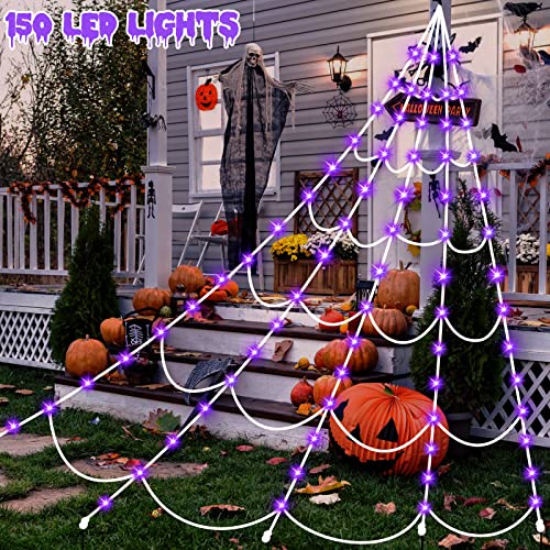 Zivilic Spider Web Lights 150 LED, 8 Modes - Image 2