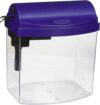 Aqueon 1-Gallon Mini Bow Aquarium Kit, Blue
