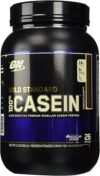 Optimum Nutrition 100% Casein Chocolate, 2 Pounds