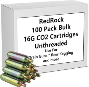 Number 1 In Service 100 Pack Bulk 16g CO2 Unthreaded