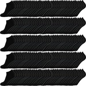 RICHBULL 100 Pairs Thin Low Cut Ankle Socks