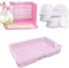 BNOSDM 100 PCS Disposable Rabbit Cage Liner
