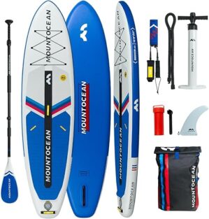 Mountocean 10’6” Inflatable Stand Up Paddle Board