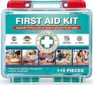 General Medi 110 Pieces Small First Aid Kit
