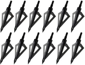 Sinbadteck 12PK 3 Blades 100 Grain Broadheads