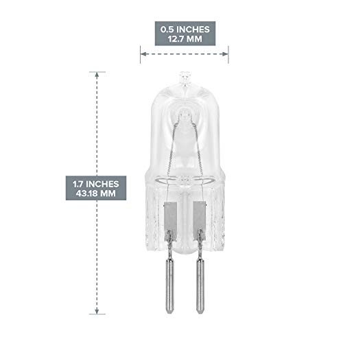 12Vmonster Clear Dimmable T4 GY6.35 Halogen Bulbs - Image 3