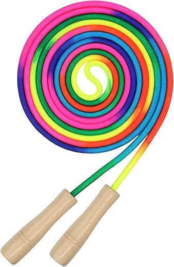 ACEONE 16 Ft Jump Rope With Wooden Handle