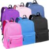 BeigeSwan 16.5 Inch Multicolored Bulk Backpacks
