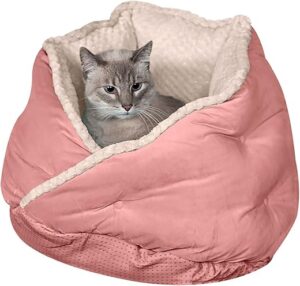 Furhaven 18″ Round Pet Bed For Cats & Dogs