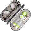 Muf 2 in 1 Double Sided Contact Lens and Eyeglasses Case