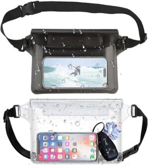 ZMD 2 Pack Waterproof Pouch With Strap