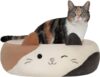 Squishmallows 20-Inch Cam Calico Cat Pet Bed