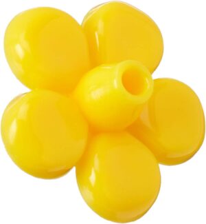 Perky-Pet 202FB Yellow Hummingbird Feeder Flowers
