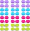 Elcoho 24 Pack Contact Lens Holder Box
