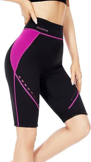 GoldFin 2mm Neoprene Wetsuit Shorts For Women