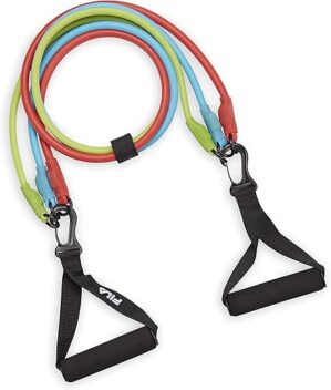 Fila 3-In-1 Tube Resistance Bands With Handles