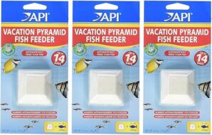 API 3 Pack 14-Day Pyramid Fish Feeders