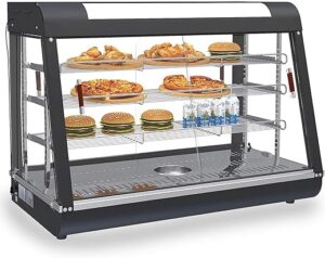 Lumelay 3-Tier Countertop Pizza Warmer, 35-Inch Display